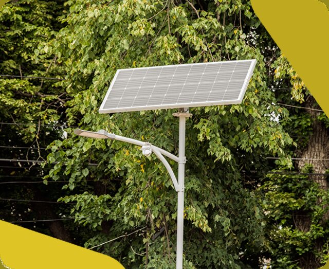 Torre de iluminação solar autônoma para operação de mineração